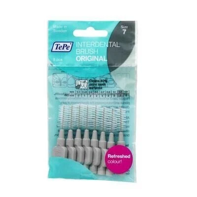 Tepe Interdental Brush Original 8 Pcs - TePe 1.3 MM Arayüz Fırçası GRİ ürün görseli