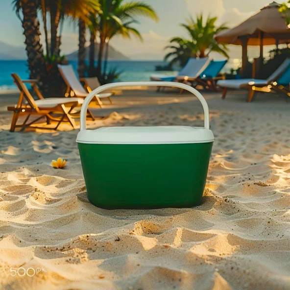 Buzluk Termos  Set-30 Lt Buzzy Buzluk Termos (1178 Cooler Box)+7 lt İzolasyonlu Çanta - Resim 7