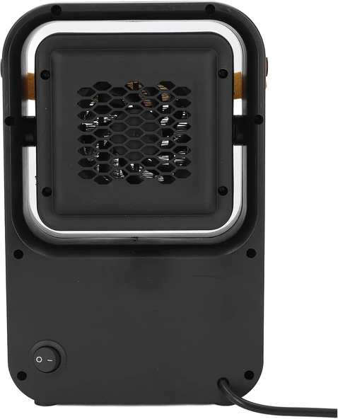 Generic Kapalı Kullanım Için Sessiz Masa Isıtıcı Enerji Tasarrufu Taşınabilir Elektrikli Isıtıcı Fan Uzaktan Kumanda (AB fiş 220v) - Resim 5