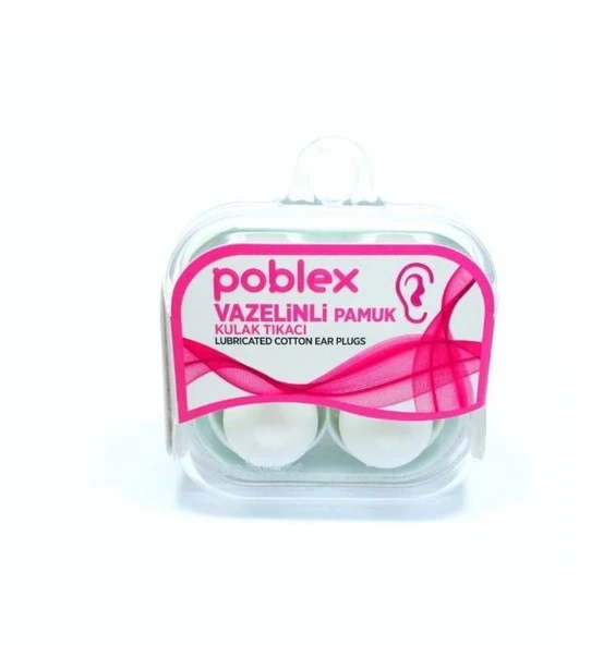 Poblex Antialerjik Silikon 2'li Kulak Tıkacı - Resim 2