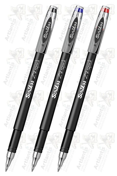 Siyah Mavi Kırmızı Pilot Kalem Speed 27 3 Adet Scrikss Pilot Kalem 0.7 mm Roller Uçlu Pilot Kalem İnce Uçlu Likit ürün görseli 1
