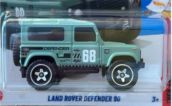 Hot Wheels Tekli Arabalar Land Rover Defender 90 JBC16 (Then And Now) - Resim 2