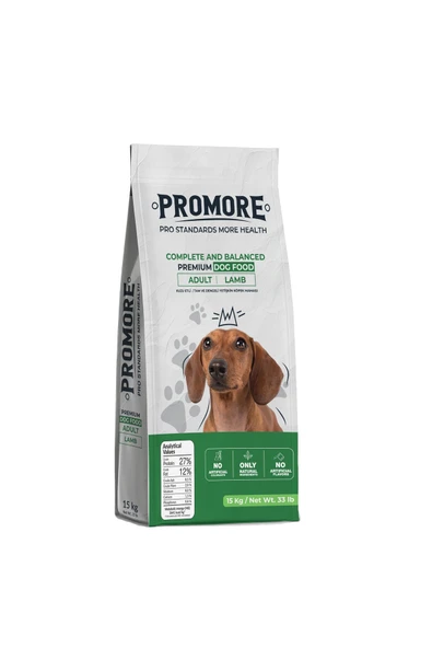 Promore Premium Lamb Rice Kuzu Etli Yetişkin Köpek Maması 15 Kg ürün görseli 1