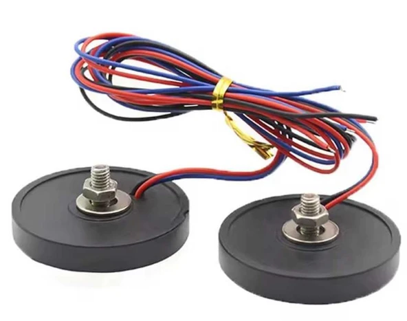 Yuvarlak Led Aydınlatma 2 Li set - Kırmızı - Beyaz - Sarı Seçiniz. - Resim 3