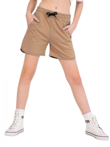 CEP ARMALI KIZ ŞORT ürün görseli 1