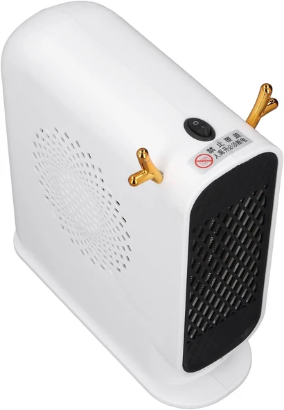 Taşınabilir Elektrik Alan Isıtıcı, Yatak Odası Için Yatak Odası Ofisi Için Hızlı Isıtma Verimli Işık Güvenli Masaüstü Isıtıcı (AB fiş 220v) ürün görseli