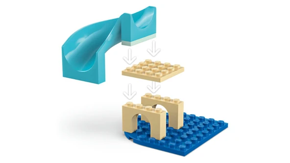 LEGO-11204 Gabby's Dollhouse Deniz Kızı Gabby'nin Akvaryum Macerası - Resim 3