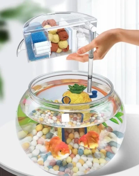 Jeneca YG-36 Fanus Akvaryum Seti 34,5x34,5x31 Cm - Resim 6