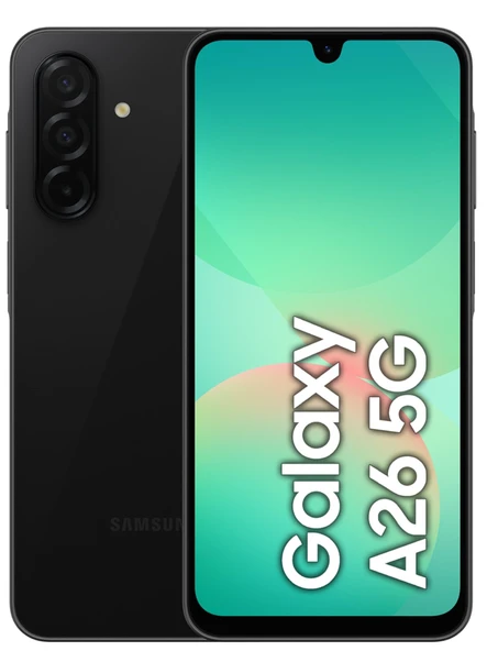 Samsung A26 5G 256 GB Siyah ürün görseli