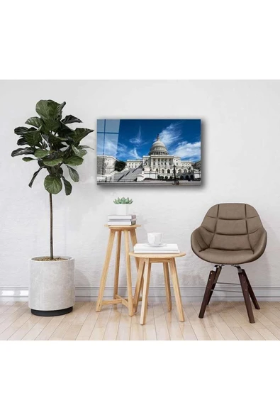 Manzara Cam Tablo 4mm Dayanıklı Temperli Cam - Resim 2