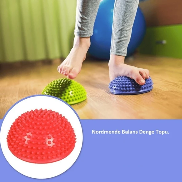 Balance Ball Tırtıklı Denge Aleti Masaj Aleti Duyu Taşı ürün görseli