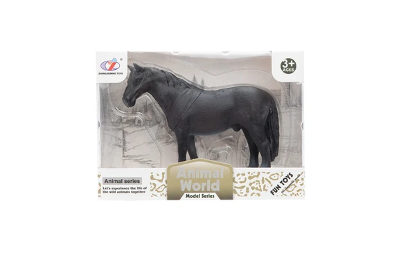 Kutulu Model Figür Hayvan Siyah At ürün görseli