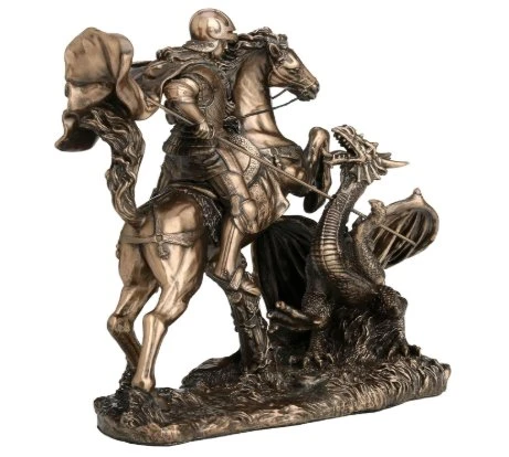 LUXXİ EJDERHA AVCISI SAVAŞÇI - OFİS HEDİYELİK MASAÜSTÜ DEKOROTİF ÜRÜNLER VE AKSESUARLAR - Resim 5