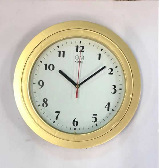 LEBRON Klasik Duvar saati SARI ürün görseli