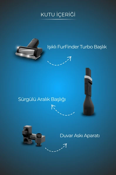 Bissell FurFinder Pro Kablosuz Dikey Süpürge - Resim 4