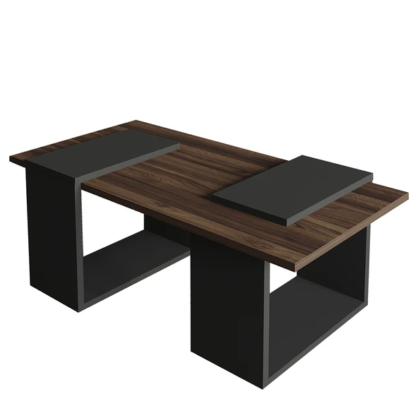 Matris Modern Orta Sehpa – Geometrik Tasarım ve Şık Detaylar - Resim 4