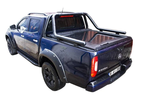 OMSA Mercedes X-Class Kobra Roll Bar Çap:60 Siyah 2017 ve Sonrası - Resim 2