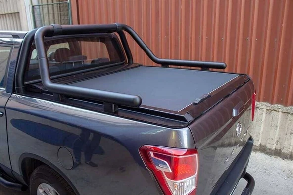 OMSA Ssangyong Musso Kobra Roll Bar Çap:76 Siyah 2019 ve Sonrası ürün görseli 1