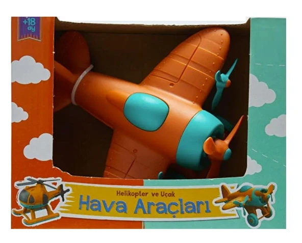 Zhltoys Hava Araçları Renkli Uçak Oyuncak - Resim 4