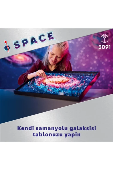 ® Art Samanyolu Galaksisi 31212 - Yetişkinler için Koleksiyonluk Tablo Modeli Yapım Seti (3091P) - Resim 5