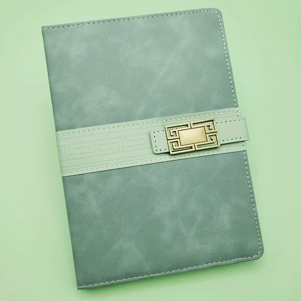 Tarihsiz Ajanda Defter (Su Yeşili) ürün görseli 1