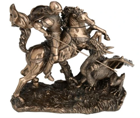 LUXXİ EJDERHA AVCISI SAVAŞÇI - OFİS HEDİYELİK MASAÜSTÜ DEKOROTİF ÜRÜNLER VE AKSESUARLAR ürün görseli 1