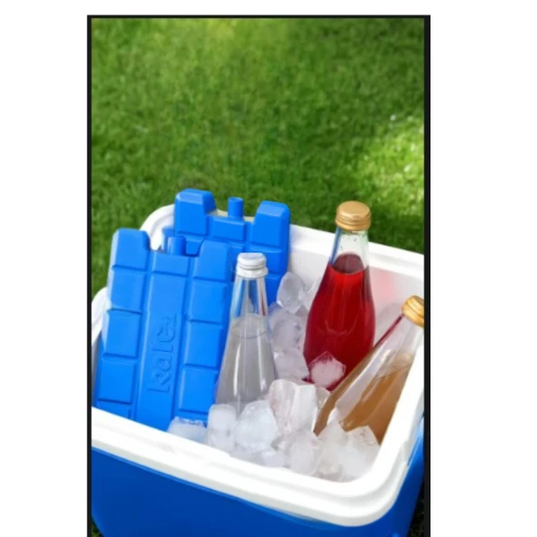 Buzluk Termos  Set-30 Lt Buzzy Buzluk Termos (1178 Cooler Box)+7 lt İzolasyonlu Çanta-  2 Adet K-250 Buz Aküsü - Resim 10