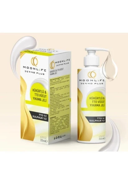 Moonlife Kükürtlü & TTO Vücut Yıkama Jeli 200 ml ürün görseli 1