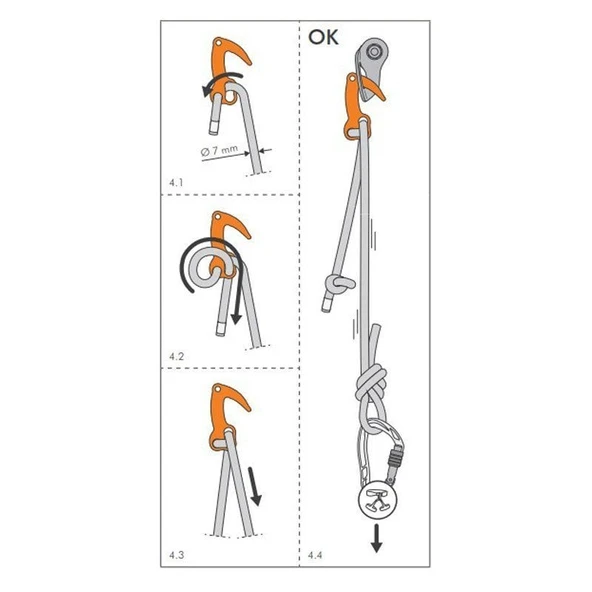 CT 2 DELIKLI FIFI SIYAH KANCA - Resim 2