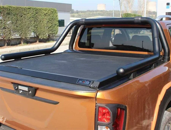 OMSA Nissan Navara Kobra Roll Bar Çap:76 Siyah 2006-2015 Arası - Resim 4