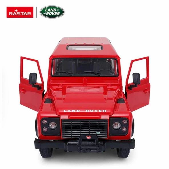 78400  1:14 Land Rover Defender Uzaktan Kumandalı Araba Kırmızı - Resim 2