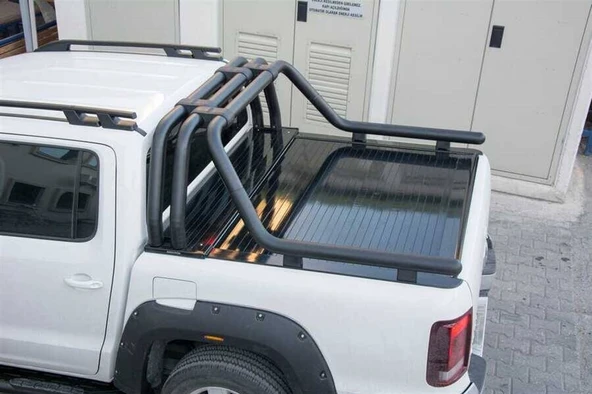 OMSA Mazda BT-50 Kobra Roll Bar Çap:76 Siyah 2006-2011 Arası - Resim 2