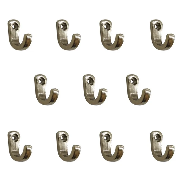 Tekli Anahtar, Bijuteri, Vitrin, Dekor Askısı - Nikel, 10x18x22 Mm - Resim 2