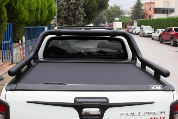 OMSA Fiat Fullback Kobra Roll Bar Çap:60 Siyah 2016 ve Sonrası - Resim 3