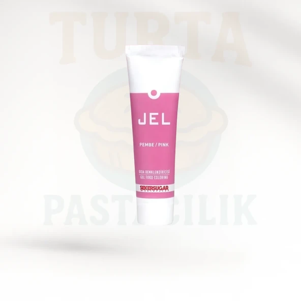 SEKER SUGAR JEL BOYA 100 ML PEMBE ürün görseli