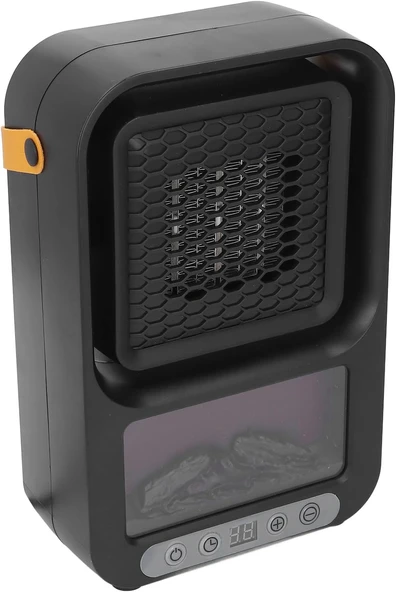 Generic Kapalı Kullanım Için Sessiz Masa Isıtıcı Enerji Tasarrufu Taşınabilir Elektrikli Isıtıcı Fan Uzaktan Kumanda (AB fiş 220v) ürün görseli 1