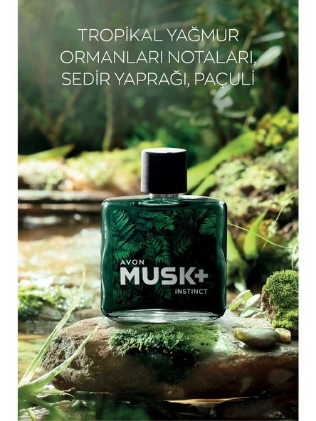 Avon Musk İnstinct Erkek Parfüm EDT 75 ml ürün görseli 1