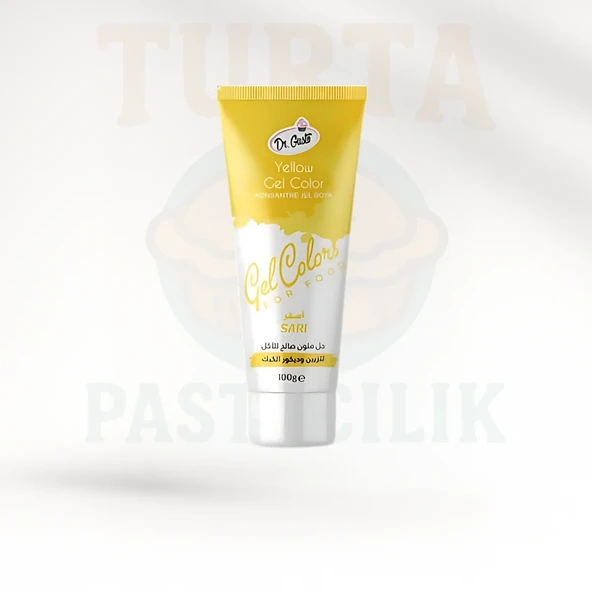 DR.GUSTO JEL BOYA 100 ML SARI ürün görseli