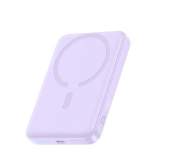 BASEUS P1008210E513-00  EF FM11 Mini Mag 10.000 22.5W Taşınabilir Şarj Cihazı Mor ürün görseli 1