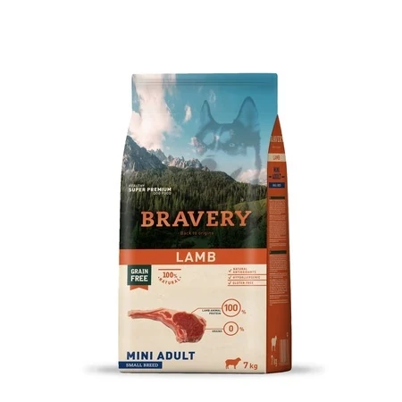 Bravery Lamb Kuzulu Küçük Irk Yetişkin Köpek Maması 7 Kg ürün görseli 1