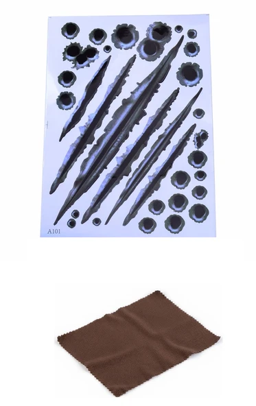 Araç Sticker Seti Yara Bere Oto Sticker Yara Şeklinde 3D - Resim 3