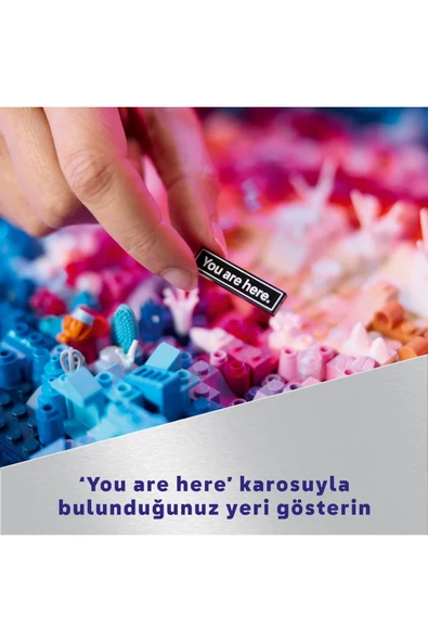 ® Art Samanyolu Galaksisi 31212 - Yetişkinler için Koleksiyonluk Tablo Modeli Yapım Seti (3091P) - Resim 6