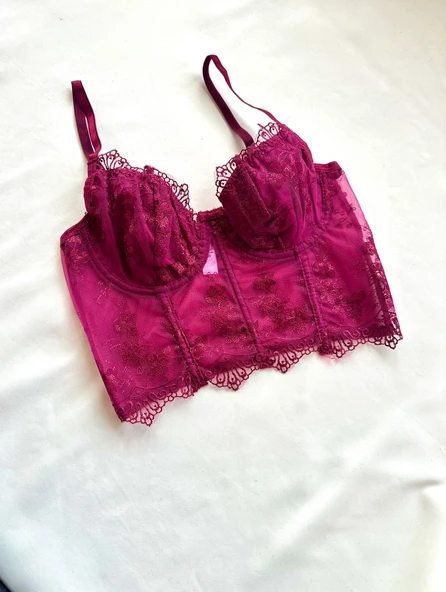 Brode Büstiyer Korse Balenli - Resim 2