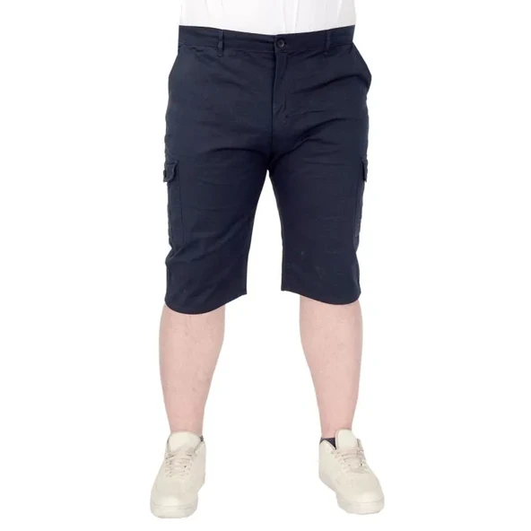 Büyük Beden Erkek Kapri Klasik 21401 Lacivert ürün görseli