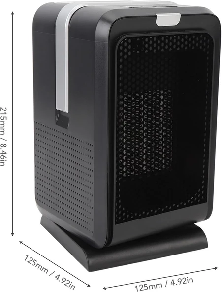 Taşınabilir Alan Isıtma, Taşınabilir Elektrikli Isıtma Ve Soğutma Ofis Için Küçük Salınım (AB fiş 220v) - Resim 4