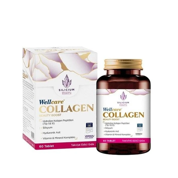 Wellcare Kolajen 1250 MG 60 Tablet ürün görseli