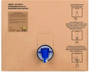 Manolya Çiçeği 5lt Doğal Zeytinyağlı Sıvı Sabun  Bag in Box - Resim 2