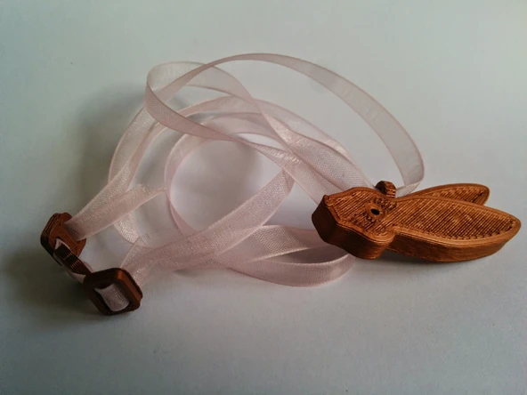 Byr Şerit Kolye Klipsi ve Ayarlayıcı (Plastik Aparattır!!!) 3D - Resim 2