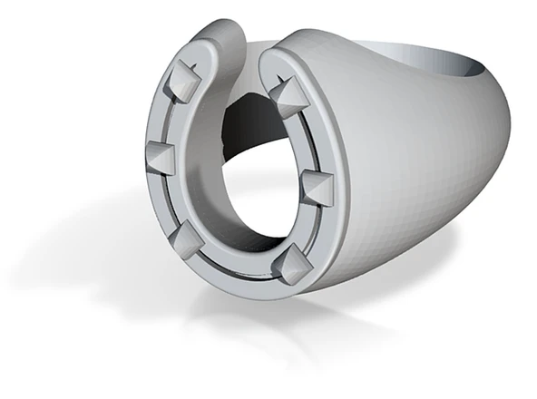 Byr At Nalı Yüzük Ölçüsü 8 (Plastik Aparattır!!!) 3D - Resim 3