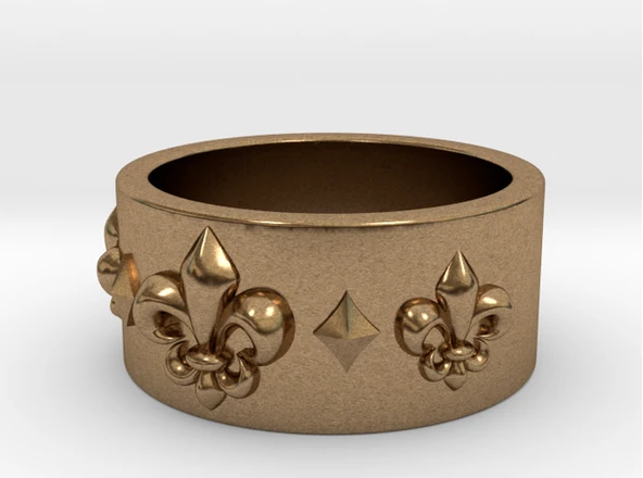 Byr Fleur Yüzük (Sade) Beden 8,5 (Plastik Aparattır!!!) 3D ürün görseli